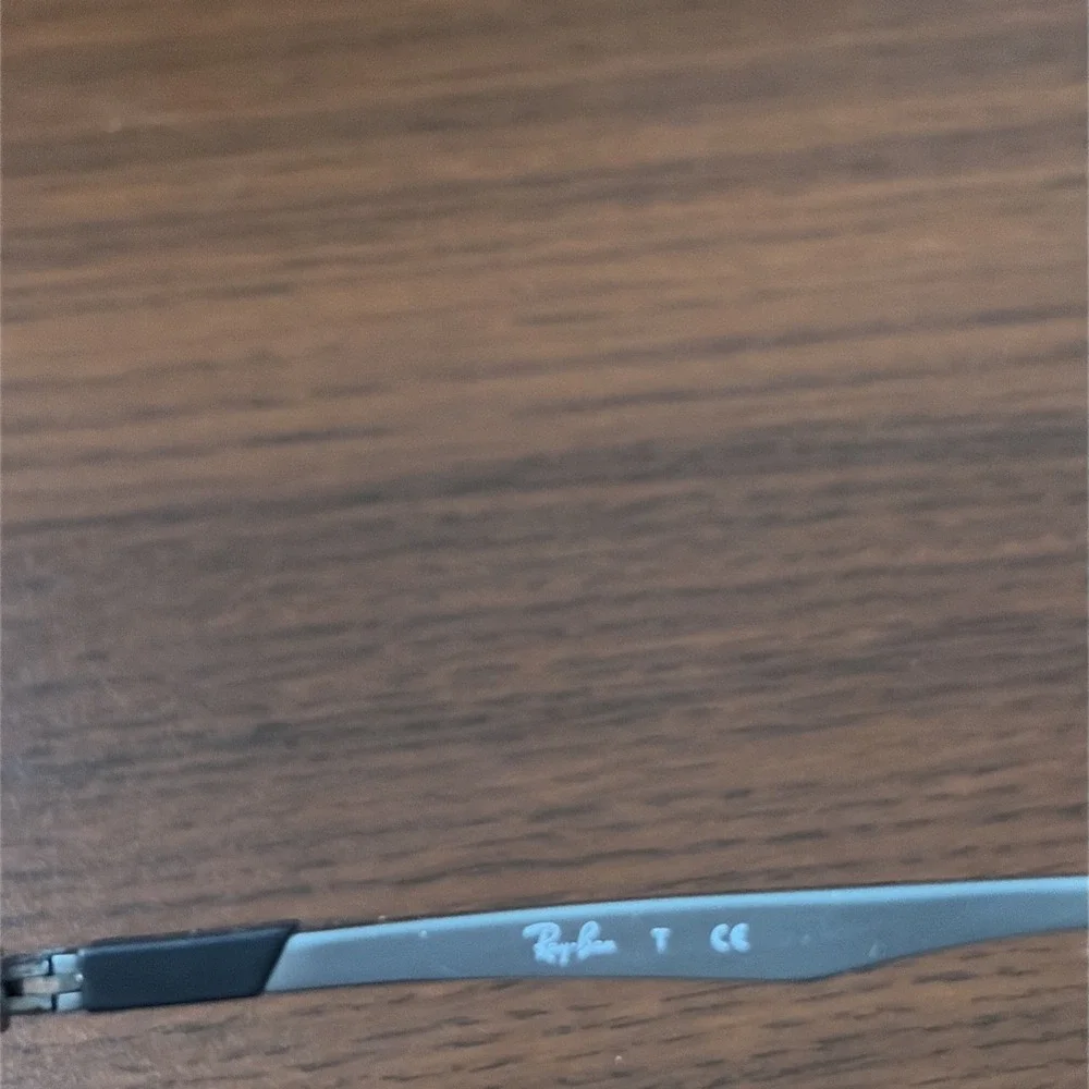 Ray Ban RB 7017 5200 Rectangle Havana Gunmetal Eyeglasses Frame Only 54-17-145